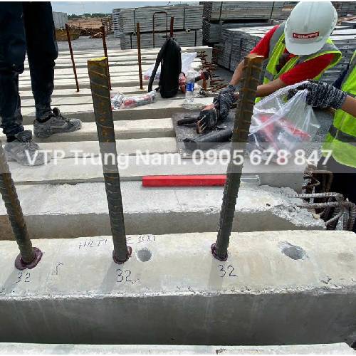 Keo-Khoan-Cay-Hilti-Re10-Mock-up Khoan cấy mẫu cho Dự án bằng Keo Hilti